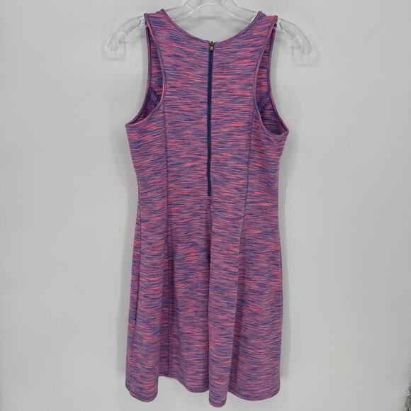 Lilly Pulitzer Sleeveless Fit Flare Dress Multi Color Athletic Heathered Size S - Picture 6 of 7